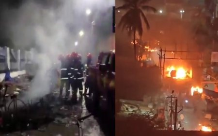 कटक हिंसा: दुर्गा मूर्ति विसर्जन के दौरान टकराव, इंटरनेट सेवा निलंबित, 6 गिरफ्तार