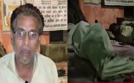 अलीगढ़ का किसान अमानत शरण नौ दिनों से धरने पर, अब तक नहीं मिली सुनवाई