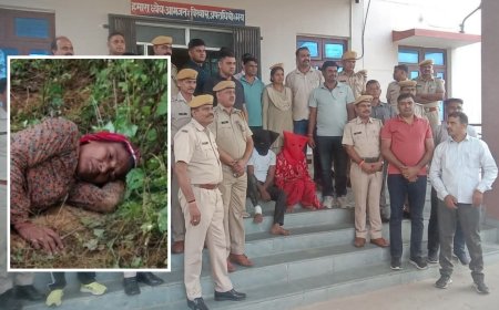 गंगापुर सिटी: महिला के पैर काटकर चांदी के कड़े लूटने वाले प्रेमी जोड़े को 5 घंटे में दबोचा