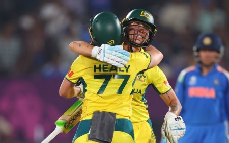 भारत ने ऑस्ट्रेलिया को 331 रन का लक्ष्य दिया, हीली की शतकीय पारी ने बढ़ाई टेंशन