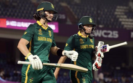 SA-W vs BAN-W : बांग्लादेश ने मजबूत स्कोर खड़ा किया, दक्षिण अफ्रीका को कड़ी चुनौती