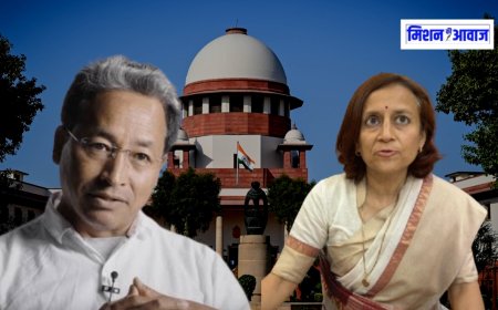 सुप्रीम कोर्ट में सोनम वांगचुक की पत्नी की याचिका पर 29 अक्टूबर को सुनवाई