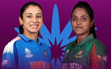 भारत-बांग्लादेश महिला विश्व कप, बारिश के कारण देर से शुरू होगा