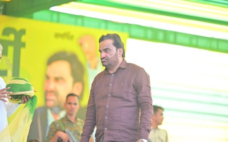 बीकानेर में हनुमान बेनीवाल की शक्ति प्रदर्शन, 2028 विधानसभा चुनाव की तैयारी शुरू