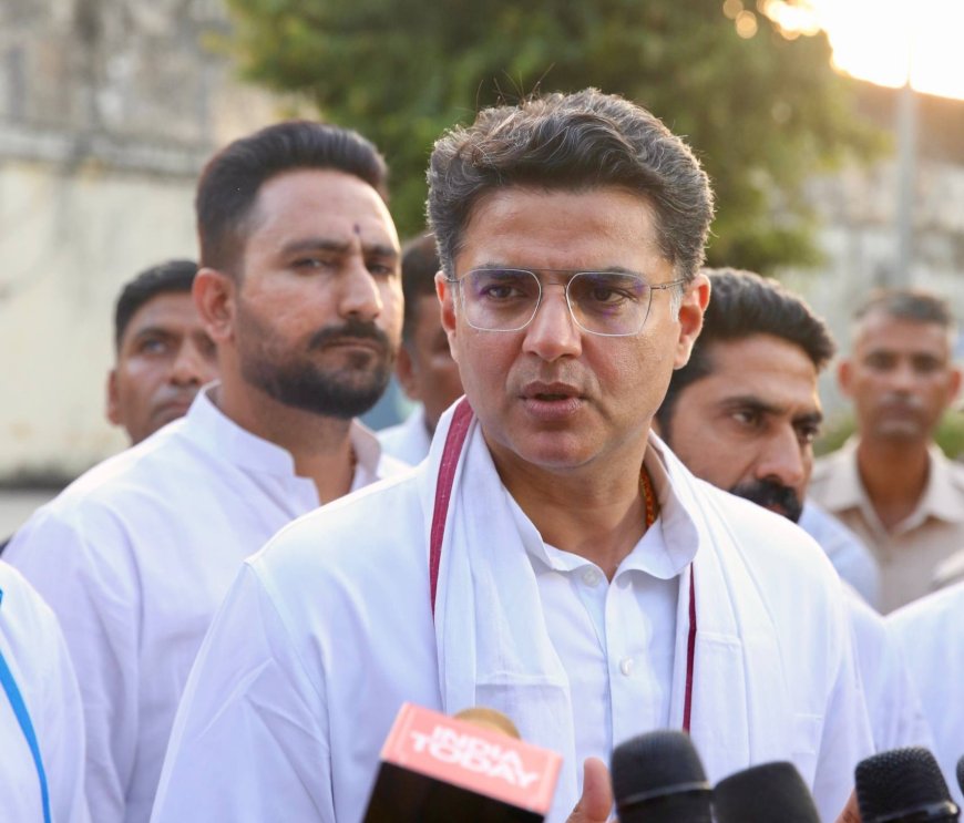 सचिन पायलट को नहीं दी गई जयपुर जेल में विनोद जाखड़ से मुलाकात की अनुमति