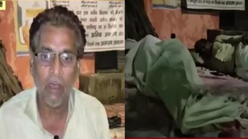 अलीगढ़ का किसान अमानत शरण नौ दिनों से धरने पर, अब तक नहीं मिली सुनवाई