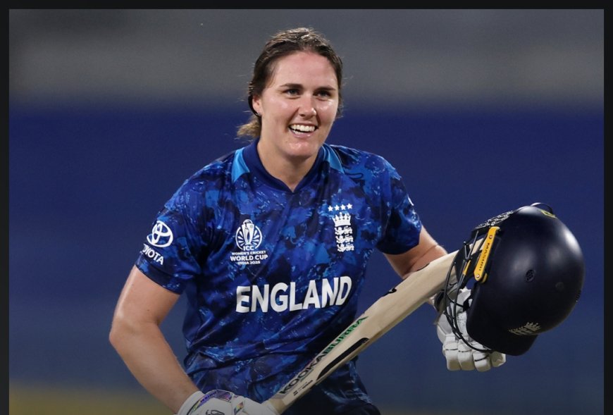 महिला वनडे वर्ल्ड कप में नैट सिवर-ब्रंट का धमाका, रचा नया इतिहास