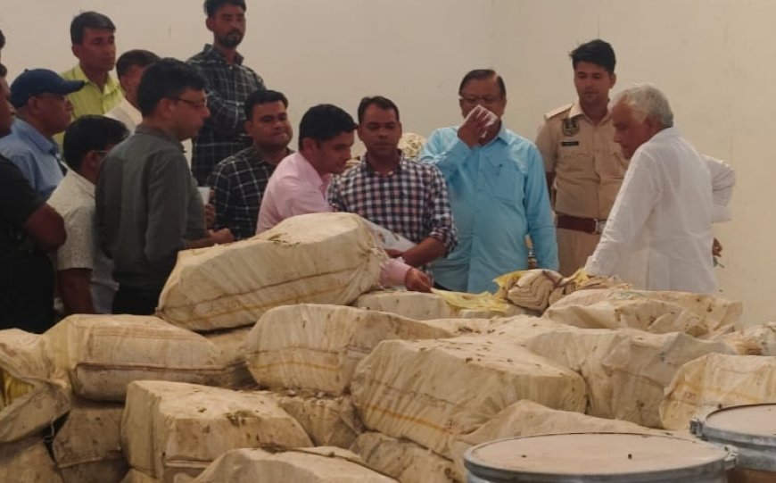 खाद-बीज की गुणवत्ता पर मंत्री का सख्त रूख: गंगापुर सिटी में कृषि मंत्री ने छापे मारे