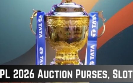 IPL 2026 नीलामी: रिटेंशन के बाद सभी 10 टीमों में कितना पर्स बचा, पूरी सूची