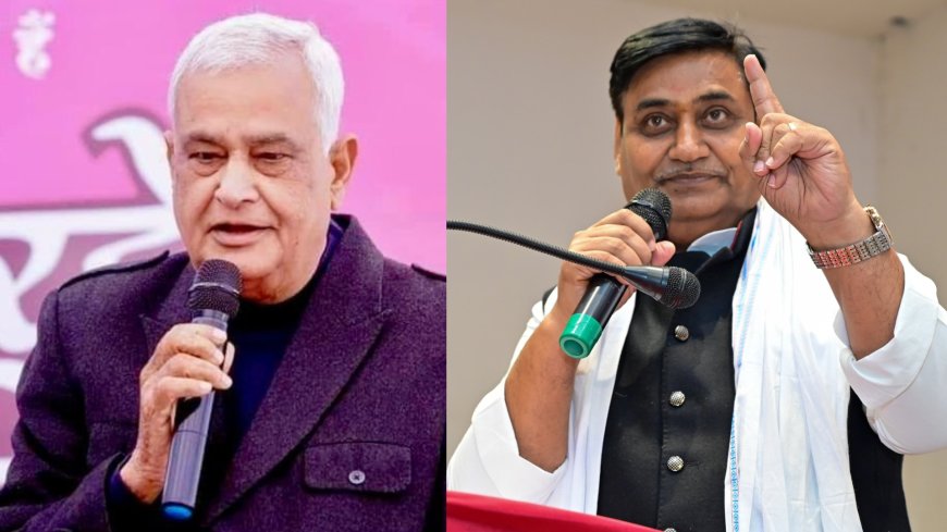 डोटासरा का किरोड़ी लाल पर तंज – "दम है तो एक दिन सीएमओ पर छापा मारो"