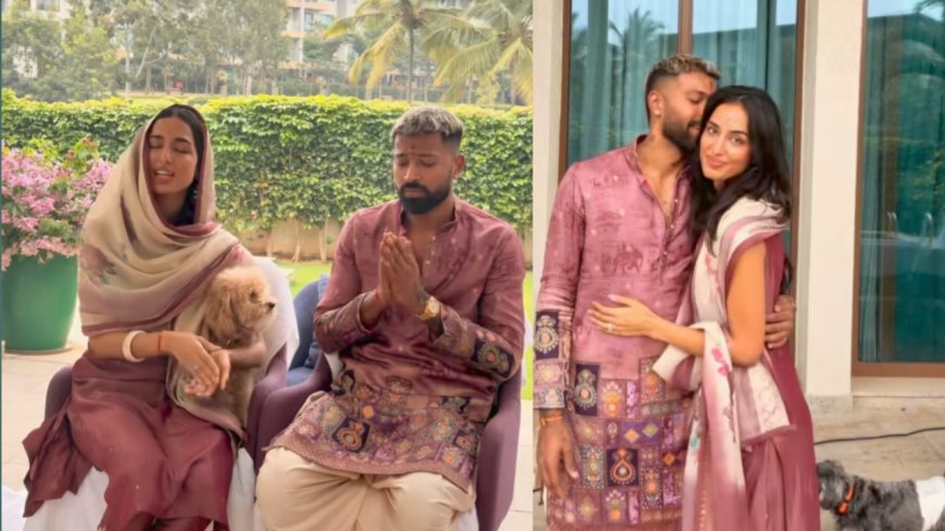 हार्दिक पांड्या और माहिका शर्मा की रोमांटिक तस्वीरों ने लगाई सगाई की अटकलें!