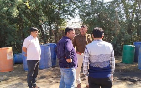 पाली : रसद विभाग की टीम ने 4375 लीटर अवैध पेट्रोलियम पदार्थ किया जब्त