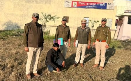 करौली : 7 वर्ष से फरार जंगली सूअर का अपराधी गिरफ्तार