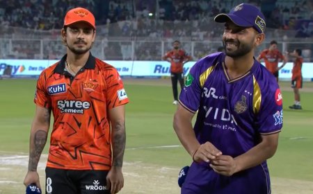 KKR vs SRH IPL 2026: ईडन गार्डन्स में रोमांचक मुकाबले की जंग, जानें टॉस, स्कोर और प्लेइंग-11