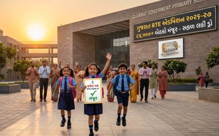 गुजरात में RTE एडमिशन 2026-27 का शंखनाद: 84 हजार से ज्यादा सीटों पर ऑनलाइन पंजीकरण शुरू
