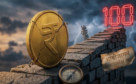 ₹100 का डॉलर: क्या कमजोर होता रुपया भारत के आर्थिक सपनों के लिए बनेगा बड़ी चुनौती?