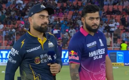 IPL 2026: राजस्थान रॉयल्स ने जीता टॉस, पहले बल्लेबाजी का फैसला; शुभमन गिल चोट के कारण बाहर
