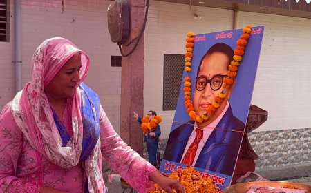 बघेरी कला में डॉ. भीमराव अंबेडकर की 135वीं जयंती पर भव्य कार्यक्रम आयोजित