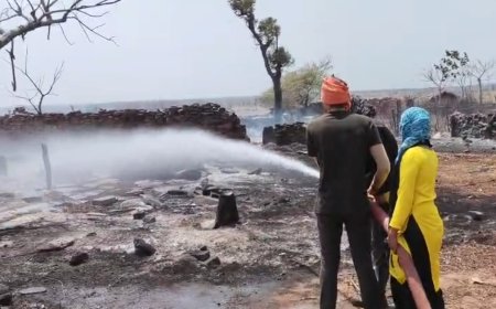 करौली में आग बुझाने में आई बाधाएं, अनुबंधित कर्मचारियों ने खोली वेतन की पोल