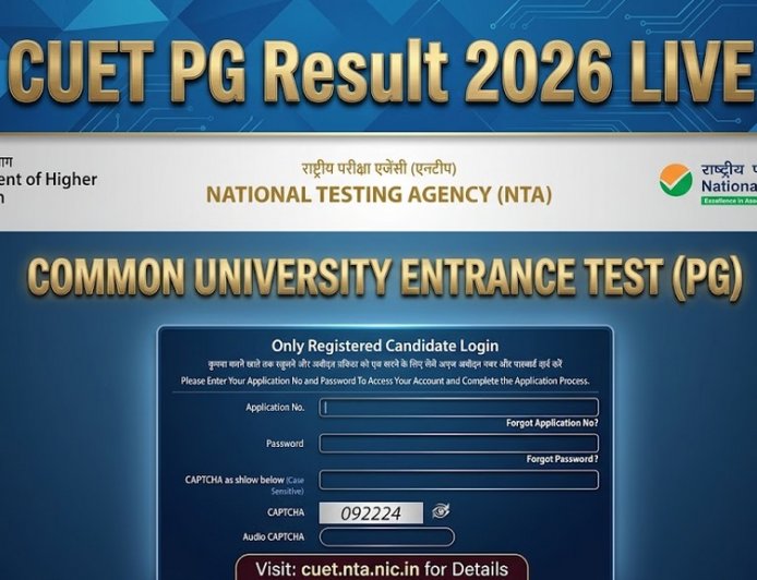 CUET PG Result 2026 LIVE: NTA जल्द जारी करेगा स्कोरकार्ड, exams.nta.nic.in पर देखें परिणाम