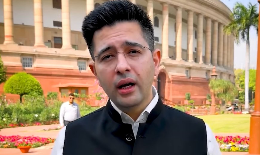 AAP और राघव चड्ढा विवाद: पार्टी ने बोला “मोदी के खिलाफ बोलने से डरते हैं”