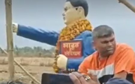 सतना: बाबा साहब की प्रतिमा खंडित किए जाने से अनुयायियों में भारी रोष, न्याय और सम्मान की पुकार