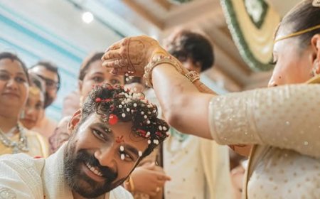 Tollywood News: बेलमकोंडा श्रीनिवास ने पत्नी काव्या को बताया 'निप्पु', हैदराबाद रिसेप्शन में उमड़े चिरंजीवी और नागार्जुन जैसे दिग्गज