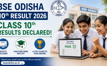 BSE Odisha 10th Result 2026: ओडिशा बोर्ड 10वीं का परिणाम घोषित, 95.33% छात्र हुए सफल; यहाँ से डाउनलोड करें मार्कशीट