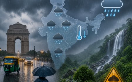 मई में 'मानसून' जैसा अहसास: IMD का अलर्ट, भीषण गर्मी के बीच झमाझम बारिश और ठंडक की भविष्यवाणी