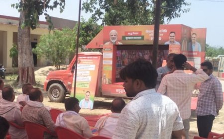 राजस्थान ग्राम रथ अभियान 2026: करौली की ग्राम पंचायतों में गूँजी योजनाओं की गूँज; लोक कलाकारों ने दी मनमोहक प्रस्तुतियाँ
