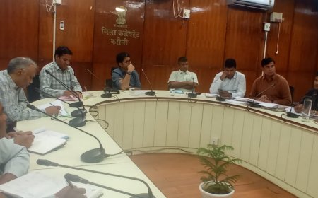 करौली: जिला कलेक्टर ने राजस्व अधिकारियों की ली क्लास; पत्थरगढ़ी और भूमि विवादों के त्वरित निस्तारण के दिए कड़े निर्देश