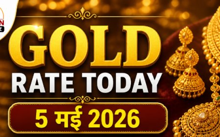 Gold Rate Today: 5 मई 2026 को क्या है सोने का भाव? दिल्ली से मुंबई तक प्रमुख शहरों के ताजा रेट्स यहाँ देखें