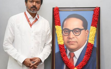 Thalapathy Vijay & Dr. Ambedkar: चुनावी जीत के बीच वायरल हुई विजय की '14 अप्रैल' वाली तस्वीर; जानें बाबा साहेब को लेकर क्या हैं उनके विचार