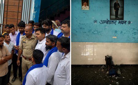 गाजियाबाद: मोदीनगर के सीकरी कलां में डॉ. आंबेडकर की प्रतिमा खंडित; ग्रामीणों का भारी हंगामा, पुलिस बल तैनात