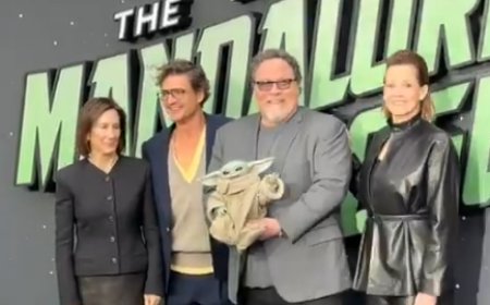 The Mandalorian and Grogu: प्रेस टूर में ग्रोगु ने लूटी महफिल; पेड्रो पास्कल और सिगर्नी वीवर भी हुए नन्हे 'जेडी' के कायल