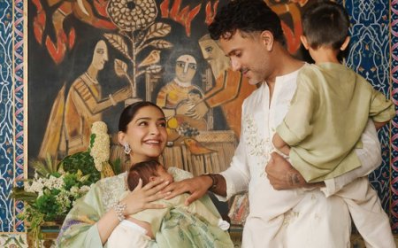 सोनम कपूर और आनंद आहूजा ने रिवील किया अपने दूसरे बेटे का नाम, 'वायु' के छोटे भाई का नाम है बेहद खास