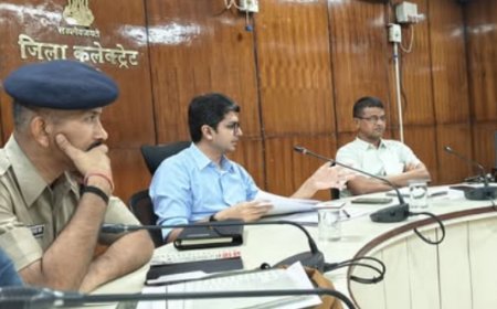 करौली: कलेक्ट्रेट में साप्ताहिक समीक्षा बैठक संपन्न; बजट घोषणाओं में देरी पर कलक्टर सख्त, 2 अधिकारियों को नोटिस