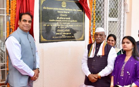 शेखावाटी विश्वविद्यालय में विकास की नई राह: राज्यपाल श्री बागडे ने किया ₹10.5 करोड़ से अधिक के कार्यों का लोकार्पण