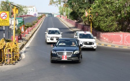 ईंधन संरक्षण की दिशा में राज्यपाल की अनूठी पहल: हरिभाऊ बागडे ने अपने काफिले में की कटौती, आम जन से भी की अपील