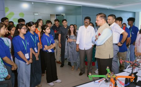 जयपुर में मुख्य सचिव का बड़ा दौरा: भामाशाह टेक्नो हब बनेगा 'विकसित राजस्थान@2047' का आधार; स्टार्टअप्स को मिल रहा अत्याधुनिक मंच