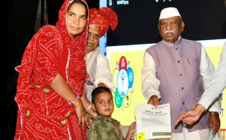 राजस्थान स्वास्थ्य सेवा: राज्यपाल हरिभाऊ बागड़े ने किया विशाल निःशुल्क हृदय रोग शिविर का उद्घाटन; सात्विक आहार और नियमित व्यायाम से दिल को स्वस्थ रखने की अपील
