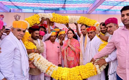 राजस्थान ग्रामीण विकास: उप मुख्यमंत्री दिया कुमारी ने किया केसरपुरा ग्राम पंचायत भवन का लोकार्पण; कहा- यह पूरे प्रदेश के लिए बनेगा मॉडल