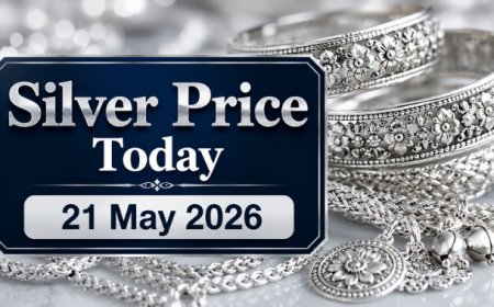 Silver Price Today (21 May 2026): सर्राफा बाजार में क्या हैं चांदी के दाम? खरीदारी से पहले देखें दिल्ली, मुंबई और चेन्नई सहित प्रमुख शहरों के ताजा रेट्स