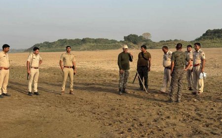 चम्बल अभयारण्य में बजरी माफिया पर पुलिस का 'जीरो टॉलरेंस' प्रहार: धौलपुर-करौली में 392 मुकदमे दर्ज