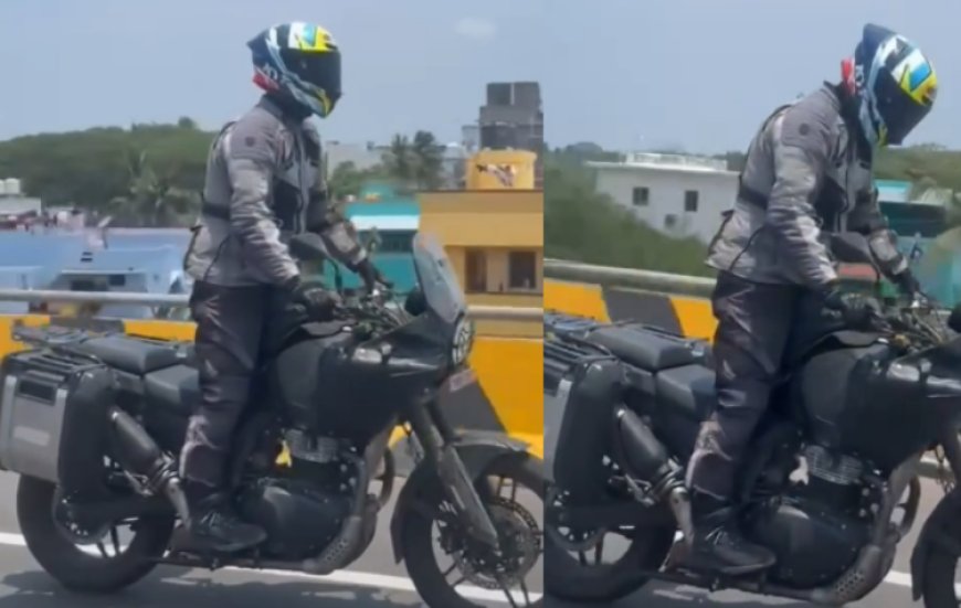 Royal Enfield Himalayan 750: टेस्टिंग के दौरान दिखी नई हिमालयन; 750cc इंजन और शानदार एक्सेसरीज के साथ जल्द देगी दस्तक