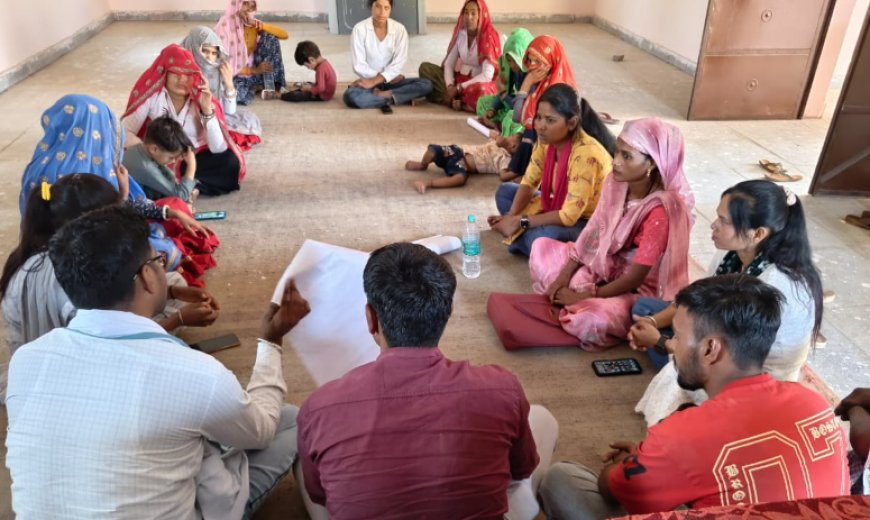 बाल विवाह के खिलाफ 'डिजिटल मैपिंग' का सहारा: मासलपुर के भावली में समुदाय ने लिया कुप्रथा मिटाने का संकल्प