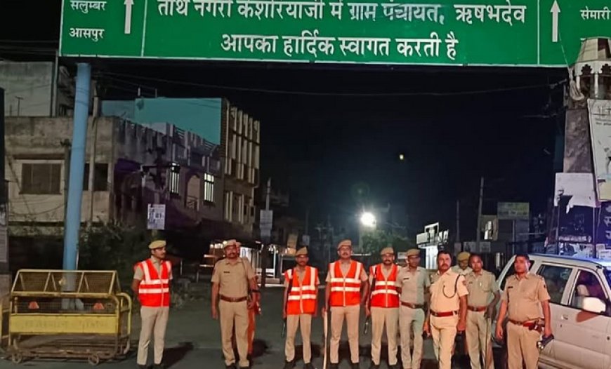 राजस्थान में अपराधियों पर 'स्ट्राइक': 727 पॉइंट्स पर सघन नाकाबंदी; हजारों वाहन जब्त और 150 से अधिक गिरफ्तार