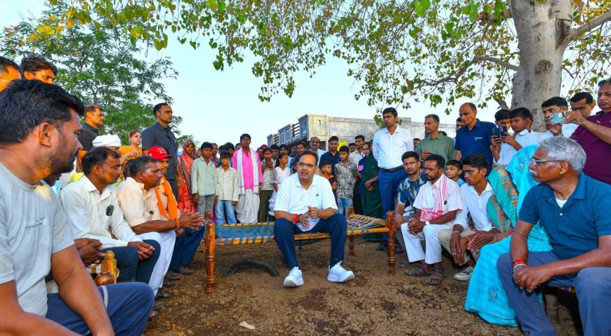 बांसवाड़ा के आदिवासी गांव पहुंचे मुख्यमंत्री, विकास कार्यों की दी करोड़ों की सौगात