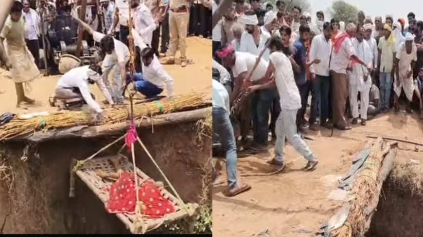 करौली। सपोटरा क्षेत्र में बड़ा हादसा, कुंए में मिट्टी धंसने से दो की मौत